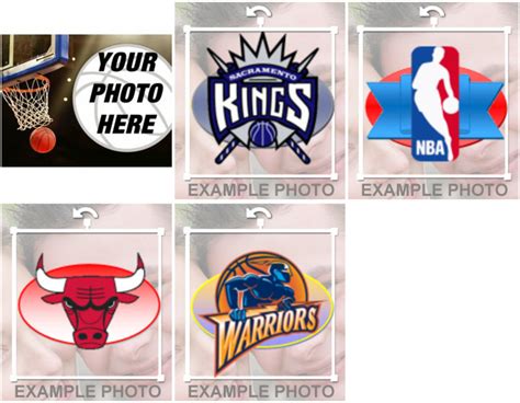 Stickers and photomontages of NBA - Photofunny