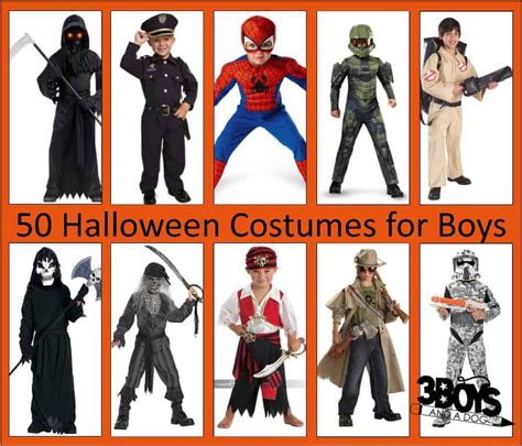 50 Halloween Costumes For Boys