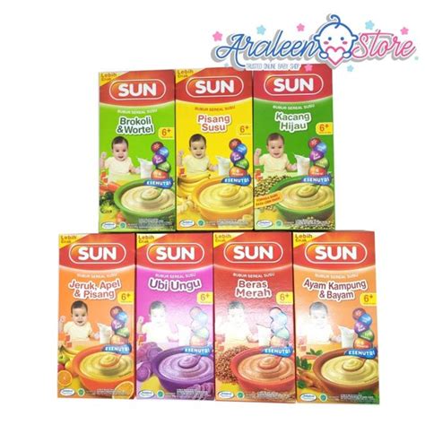 Jual Sun Bubur Sereal Susu Mpasi Bayi Usia Bulan Gr Di Lapak