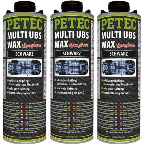 X L Petec Unterbodenschutz Multi Ubs Wax Saugdose Steinschlagschutz