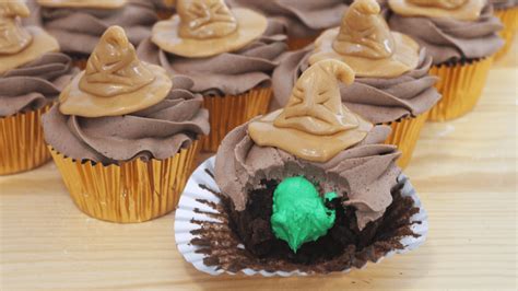 Harry Potter Sorting Hat Cupcakes Recipe Book Bakes