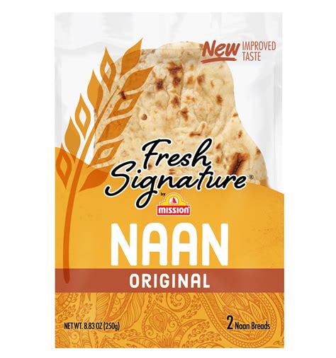 Fresh Signature Naan Mission Foods