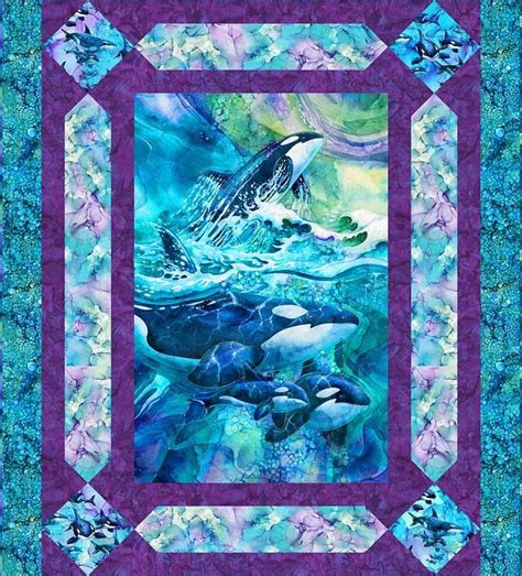 Orca Majesty Free Quilt Pattern Quilt Patterns Quilt Patterns Free