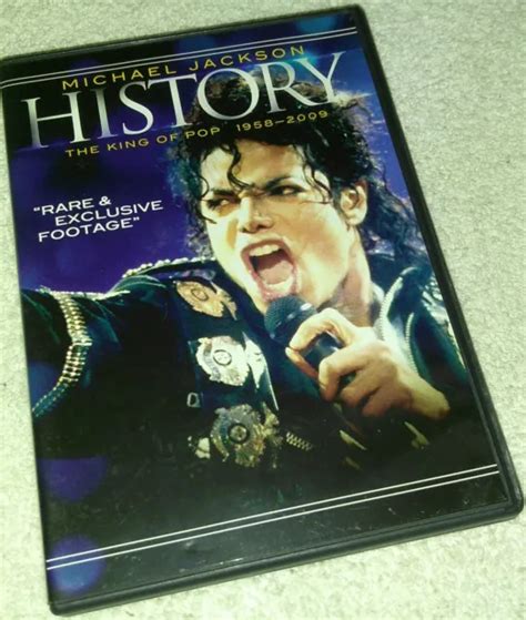 MICHAEL JACKSON HISTORY The King Of Pop 1958 2009 DVD 8 02 PicClick UK