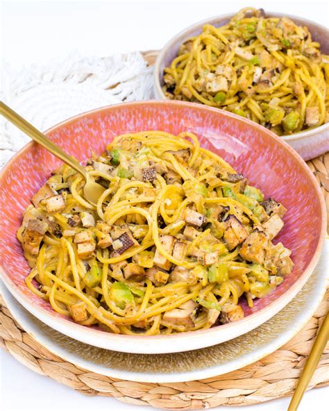 Vegane Spaghetti Carbonara