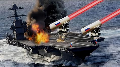 Minutes Ago Russia S Largest Aircraft Carrier Destroyed By Ukraine