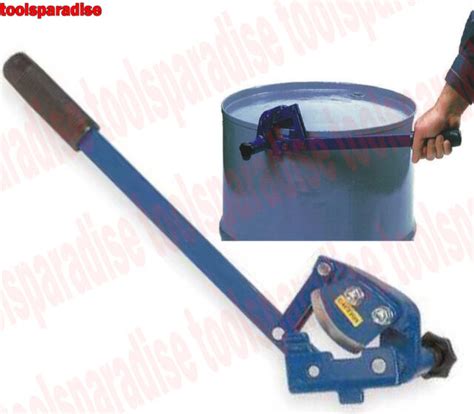 Steel Barrel Drum Lid Opener Container Header Hand Cutter Tool Ebay