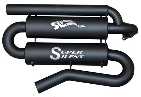 Slp Super Silent Muffler For Rzr Turbo And Turbo S Models