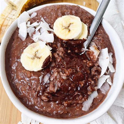 Porridge Au Chocolat Sans Gluten Sainplement Healthy