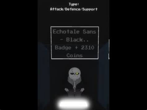 Echotale Sans Showcase Au Sans Battles Remake YouTube