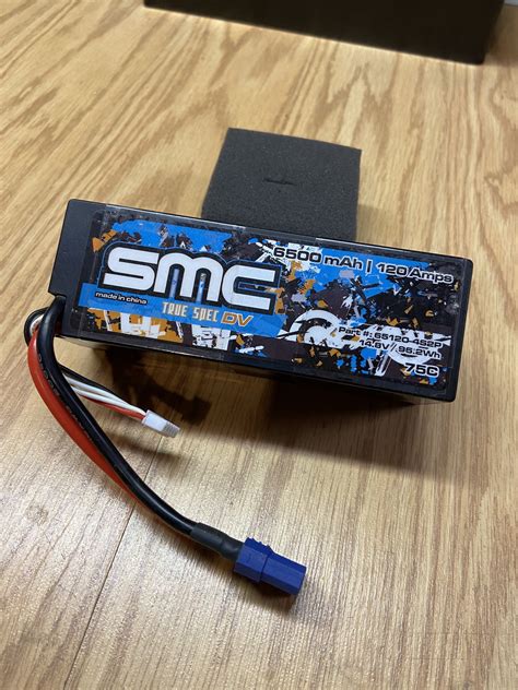 SMC 4s 6500mah 75c Lipo R C Tech Forums