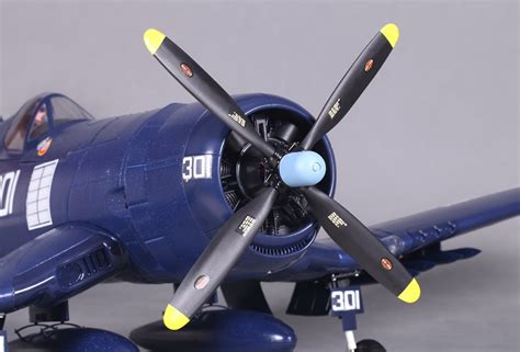 F4U Corsair, wingspan 1430mm, PNP, D-Power # FMS024PBLU | FMS ...