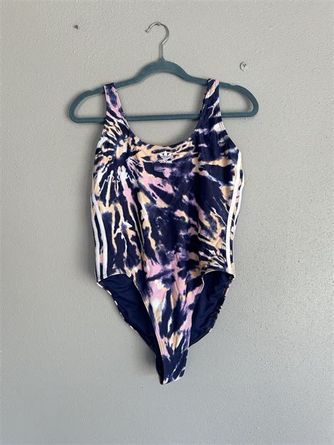 Adidas Orginals Trefoil High Cut One Piece Swimsuit T Gem