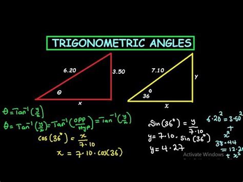 How To Solve Trigonometry Solving Right Triangles With Given Opposite