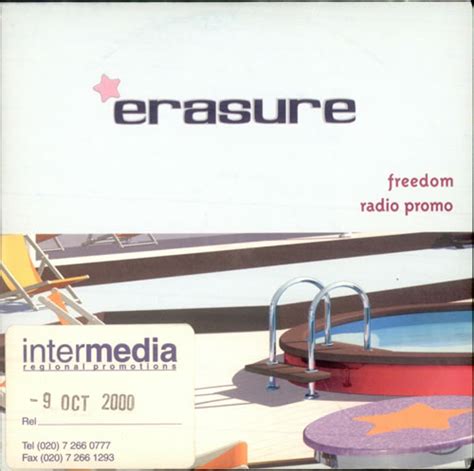 Erasure Freedom Uk Promo Cd Single Cd5 5 165844