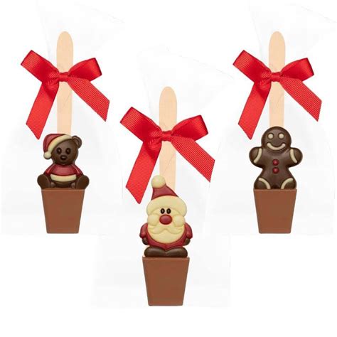 Christmas Hot Chocolate Spoon Laura Chocolates