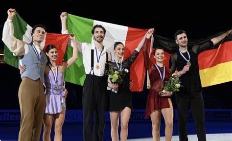 Pattinaggio Artistico Europei Italia Conquista Oro E Argento