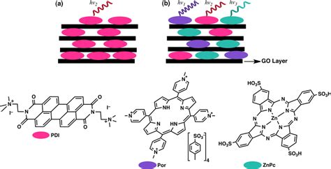 A Illustration Of Ordered Assemblies Of GOPDI Hybrid Layers In Our