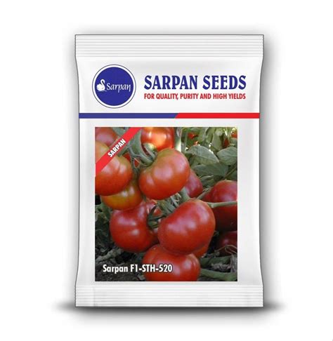 Hybrid Sarpan F1 Sth 520 Tomato Seeds Packaging Type Packet