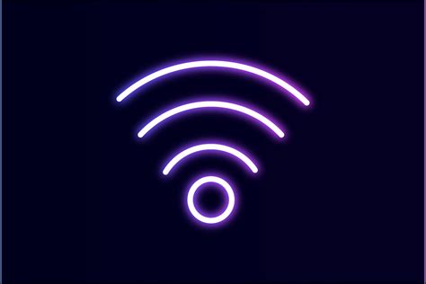 Neon Icon Wifi Graphic By Jatmika Studio Creative Fabrica