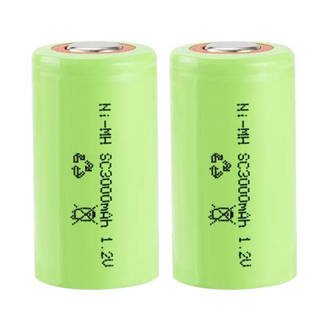 High Capacity Nimh Sc 1 2v 3000mah Sub C Size Batteries Cell Rechargeable Batteries Buy Nimhaa