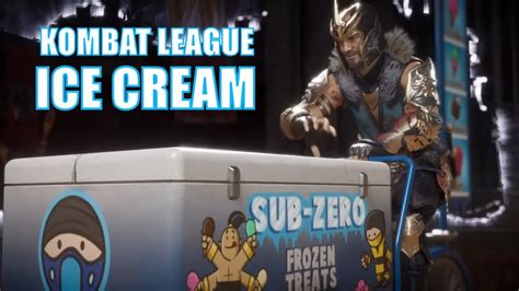 Ice Cream In Kombat League Sub Zero 【mortal Kombat 11 Aftermath