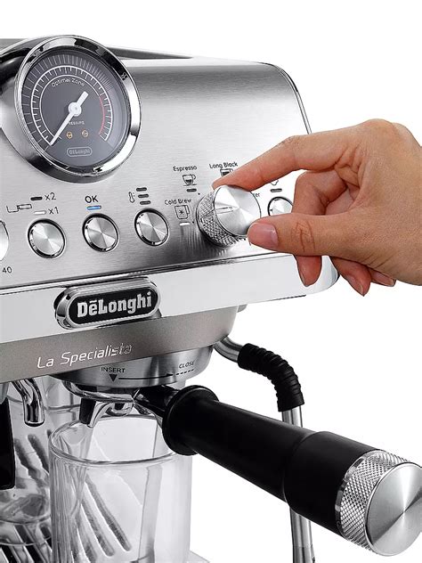 Delonghi Espressomaschine La Specialista Arte Evo Ec M Metall Silber