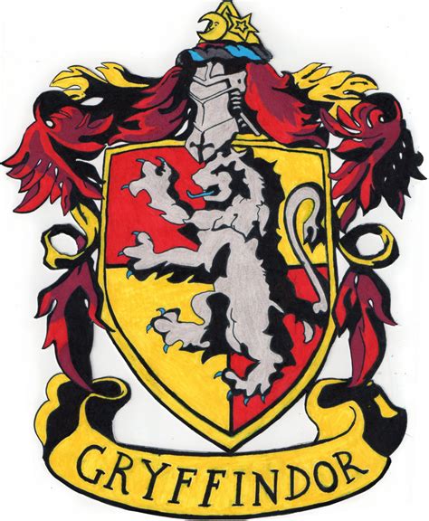 Gryffondor Dessin Gryffindor Crest Tattoo Harry Potter Sketch