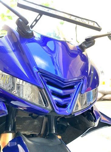 Nose Grill Cover Yamaha R15 V3 Accessories, For Cosmetic Add-on, Size ...