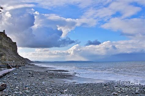 Dungeness Spit Shoreline Photograph By Sean Griffin