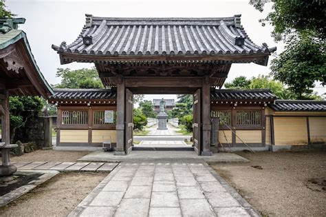 Premium Photo | Kumamoto japan june 17 temple at tamana district ...