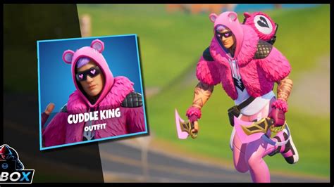 Leaked “cuddle King” Skin Gameplay Fortnite Battle Royale Youtube