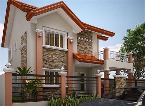 35 House Photos With Stone Clad Design Philippines House Design Modern Small House Design