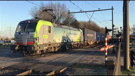 Vectron Bls Cargo With Intermodal Train At Blerick The Netherlands