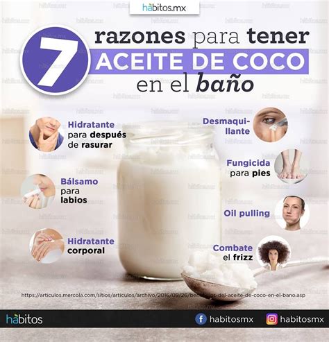 7 Razones Para Tener Aceite De Coco En El Baño Hábitos Health