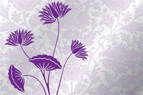 Purple Lotus – Print A Wallpaper