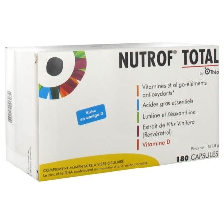 Nutrof Total 180 Capsules