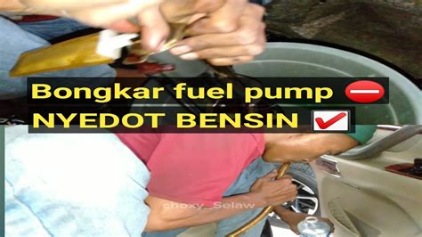 Bongkar Fuel Pump Mobil Lexus Nyedot Bensin Mobi Youtube