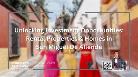 Unlocking Investment Opportunities Rental Properties Homes In San