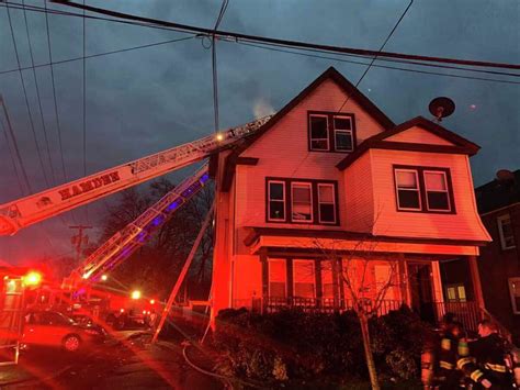 Hamden Fire Chief 2 Alarm Helen Street Blaze Displaces 7 People