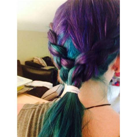 purple and blue hair | Blue hair, Hair styles, Hair