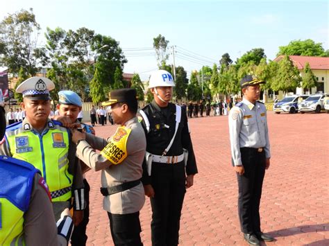 Polres Aceh Tamiang Apel Gelar Pasukan Operasi Ketupat Seulawah