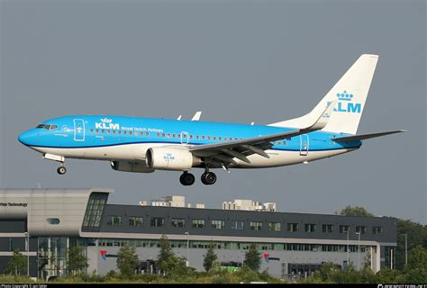 PH BGQ KLM Royal Dutch Airlines Boeing 737 7K2 WL Photo By Jan Seler