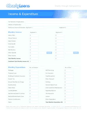 Fillable Online Clearlyloans Co Clarity Through Transparency Fax Email