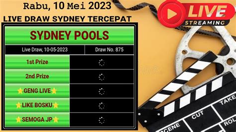 LIVE DRAW SYDNEY HARI INI RABU 10 MEI 2023 LIVE SYDNEY LIVE DRAW