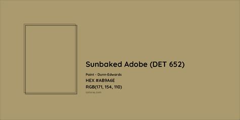 Dunn Edwards Sunbaked Adobe Det 652 Paint Color Codes Similar Paints