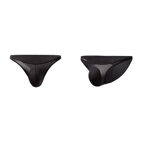 1x Sexy Mens Nylon Briefs Cool Ice Silk Low Rise Underwear Bikini Pouch Panties Ebay