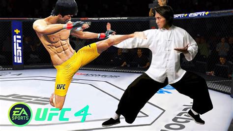 Ufc Bruce Lee Vs Master Jay Wally Ea Sports Ufc Ps Youtube