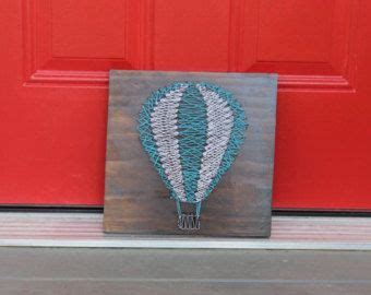 Hot Air Balloon String Art