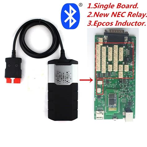 Delphi Ds E New Vci Scanner In One Board Pcb With Bluetooth Function